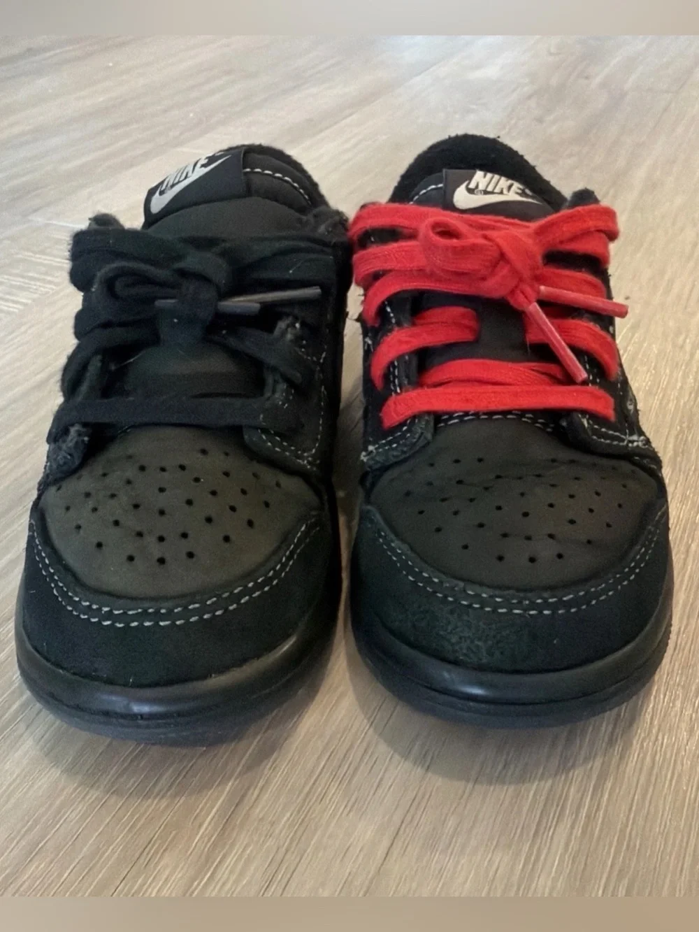 Nike Air Jordan 1 Low x Travis Scott Black Phantom Youth 9C